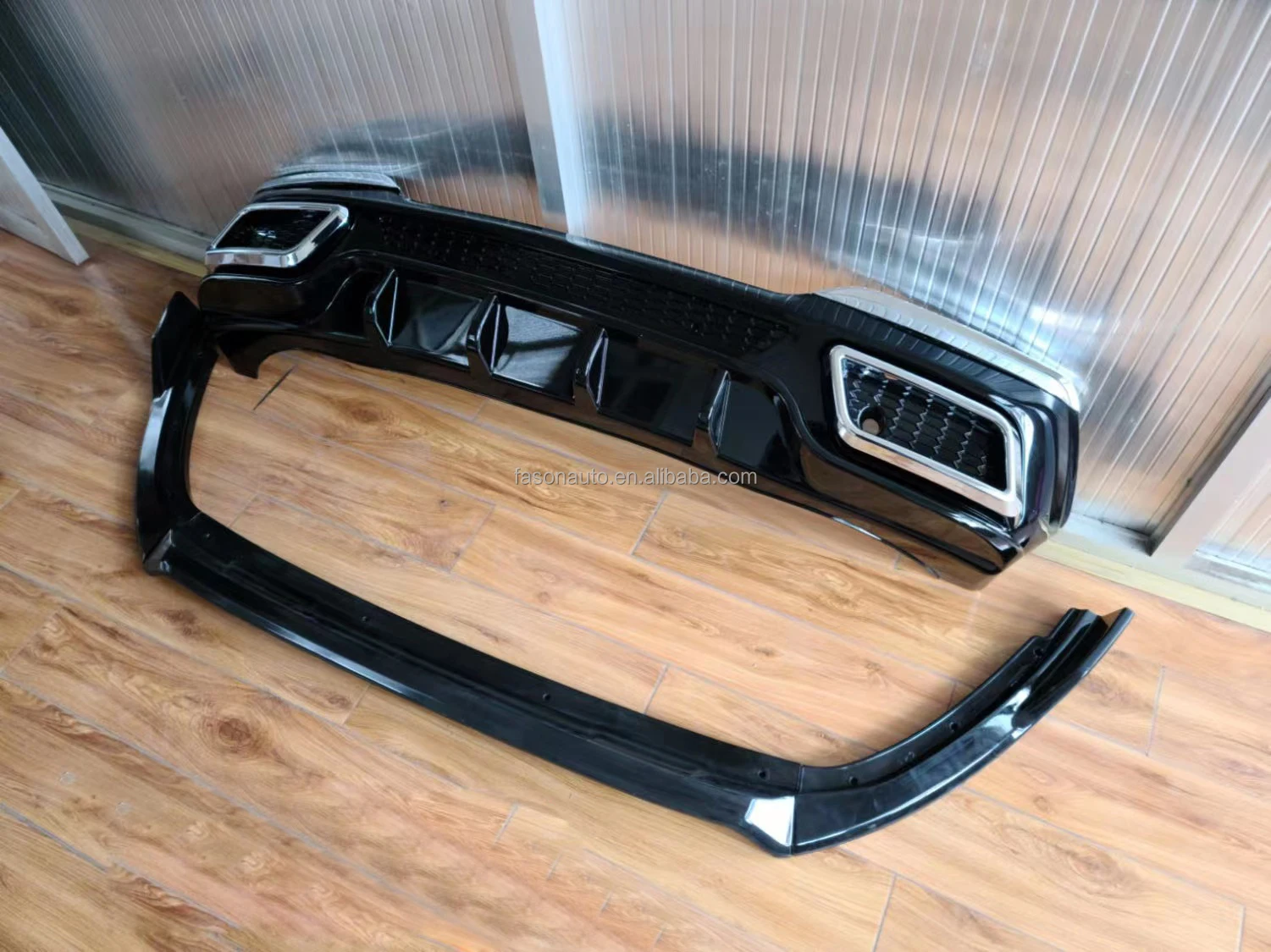 Front Lip Rear Diffuser Bumper Protector For Kia Seltos 2020 2021 2022