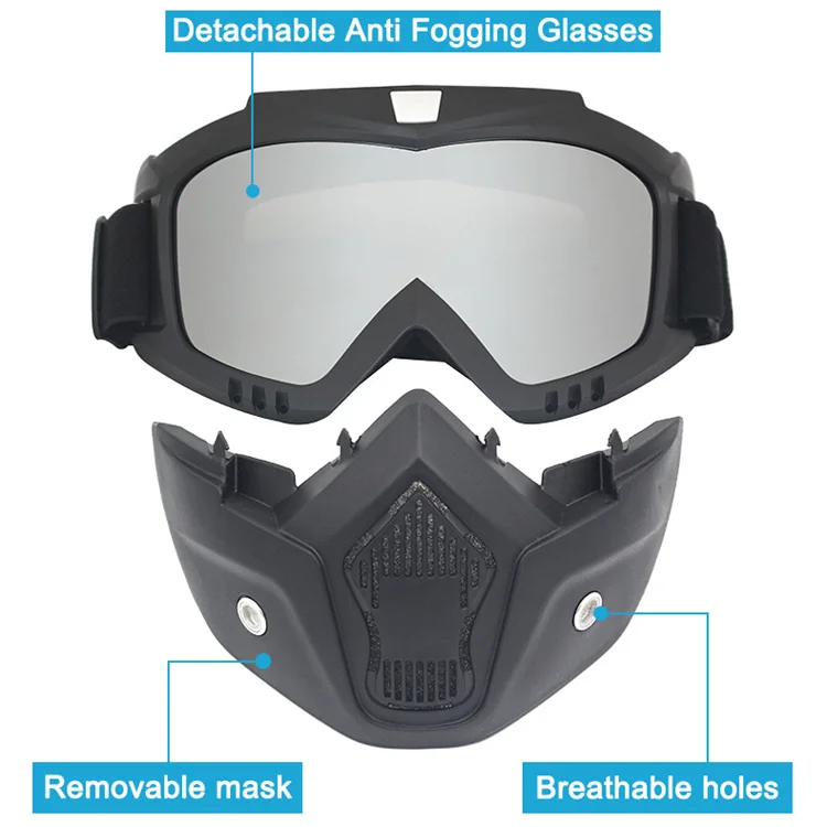 ATV UTV  Motorbike Cheap motor goggles safety glasses ricing Latest Anti Fog Motorcycle Goggles other motorcycle accessories