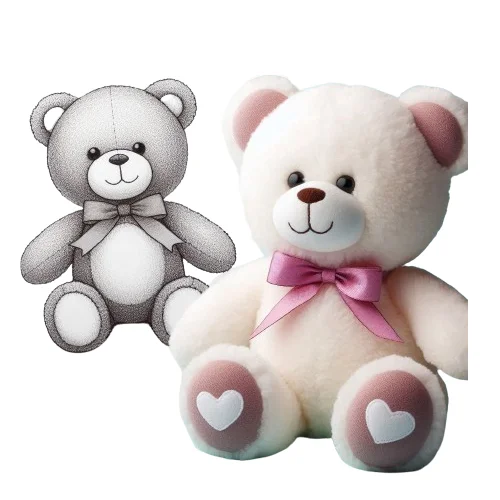 Логотип компании плюшевый мишка плюшевая игрушка подушка для животных на заказ брелок рекламная Мягкая