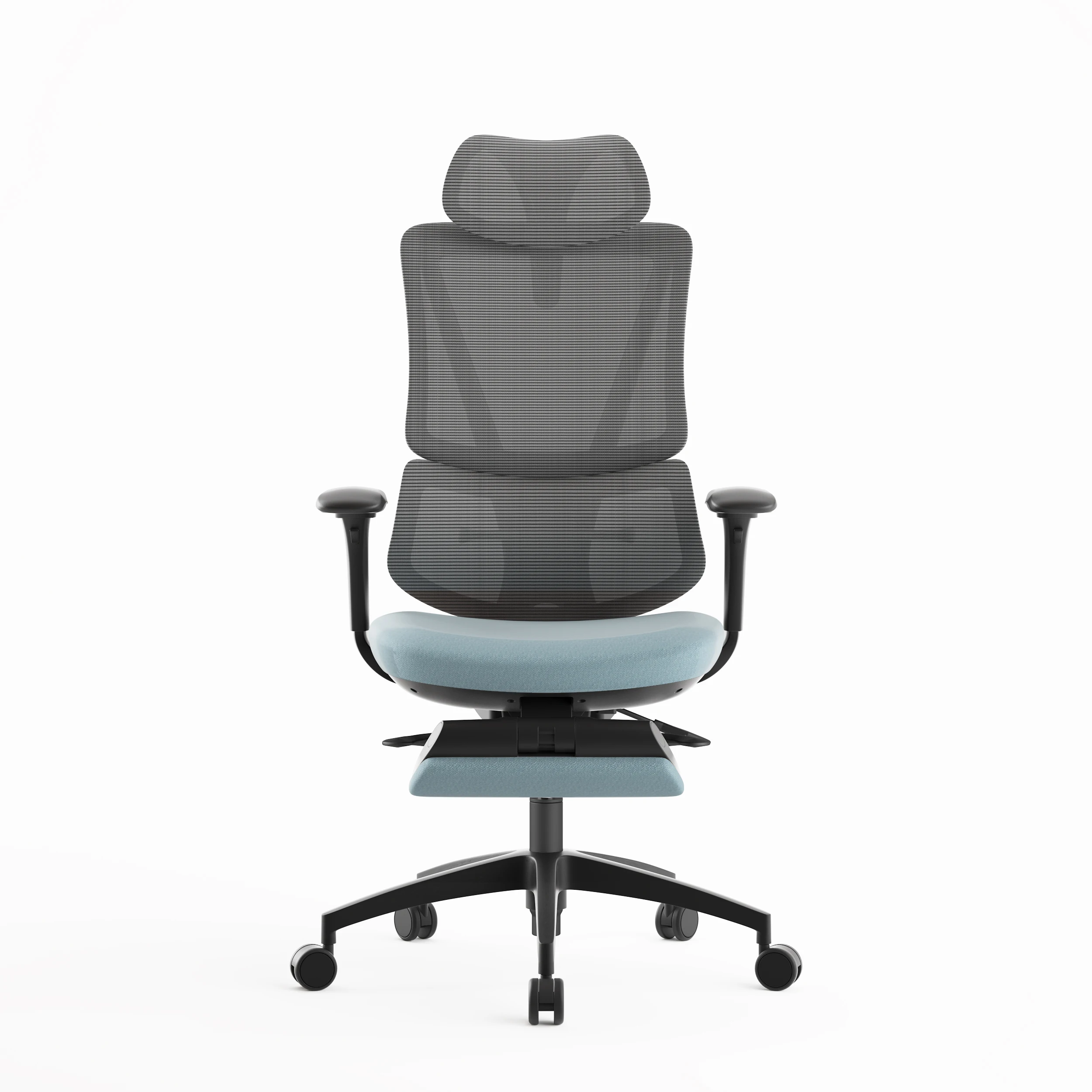 Ergonomic Office Chair with Footrest