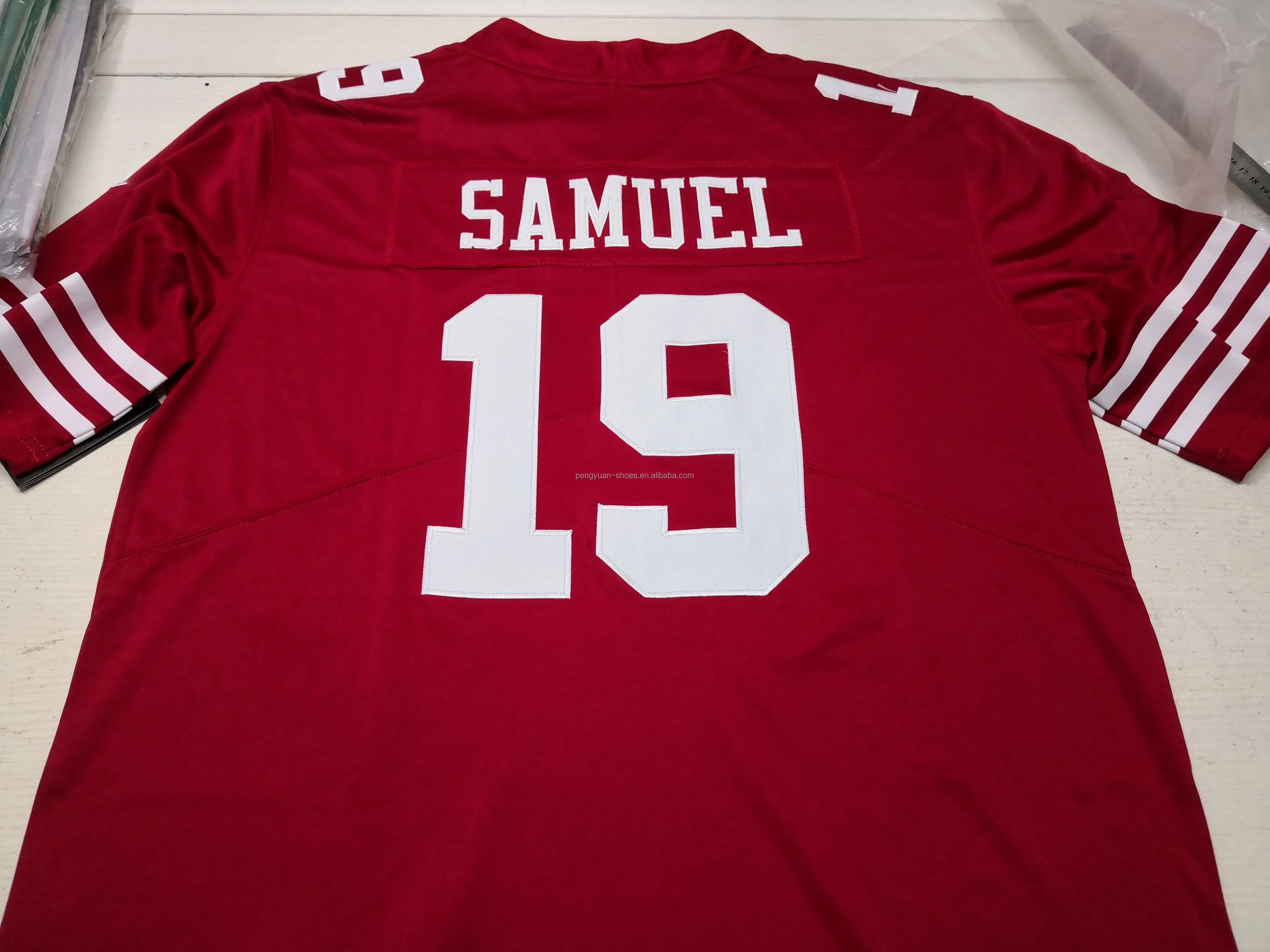 Best Quality Custom Your Number Your Name Stitched 4xl 5xl Sewn George  Kittle Style Embroidered American Football Jersey - Buy Custom San  Francisco