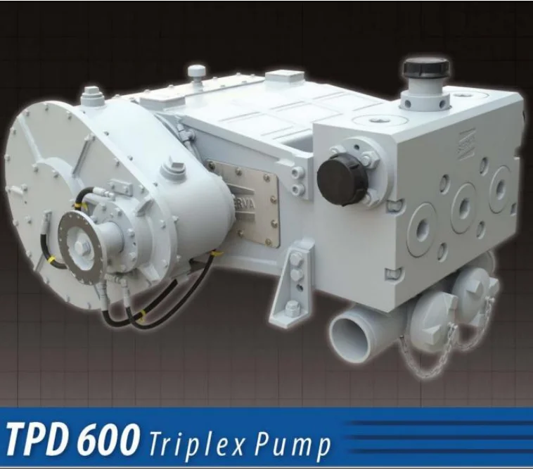 Oilfield Use API Standard Triplex Plunger Pump TPD600 TWS600