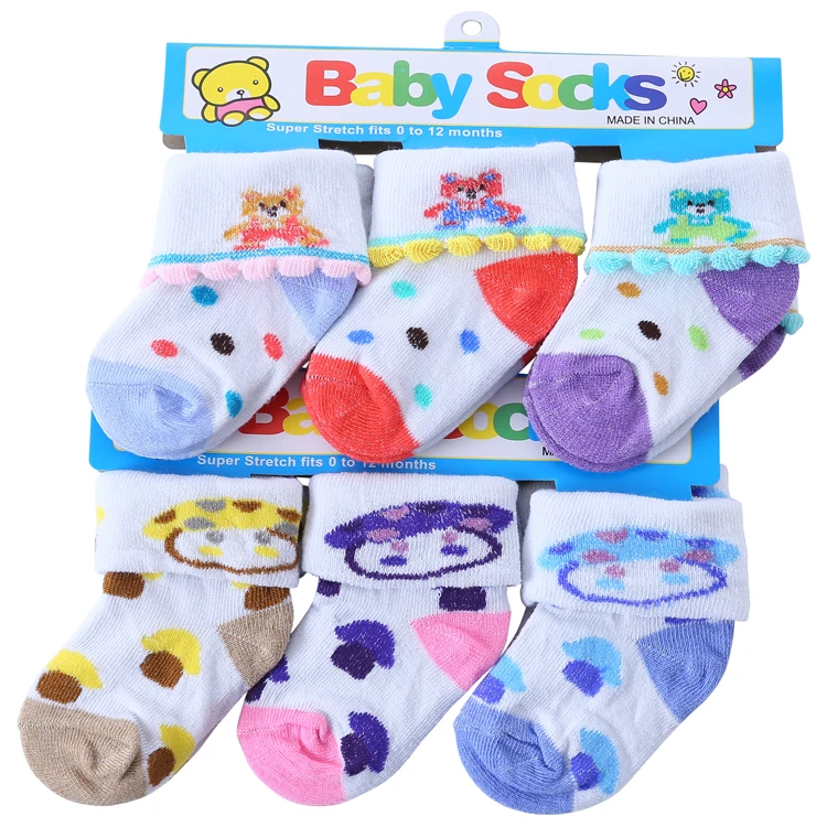 3 шт./упаковка, Детские хлопковые носки