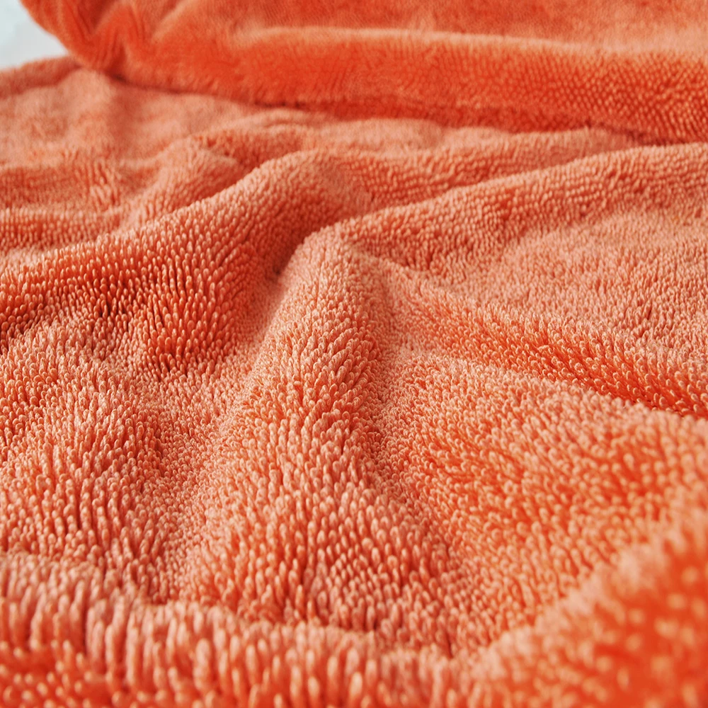 40x40 Cm Microfiber Twisted Drying Towel Double Sides Microfiber