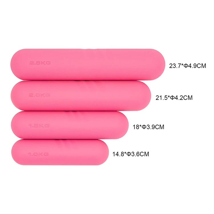 Non-Slip Hand Weights Dumbbell Sets Cute Silicone Dumbbell for Home Gym Workouts Strength Training