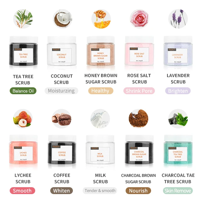 
 100% натуральный отбеливающий отшелушивающий скраб для ванны с фирменным логотипом на заказ  