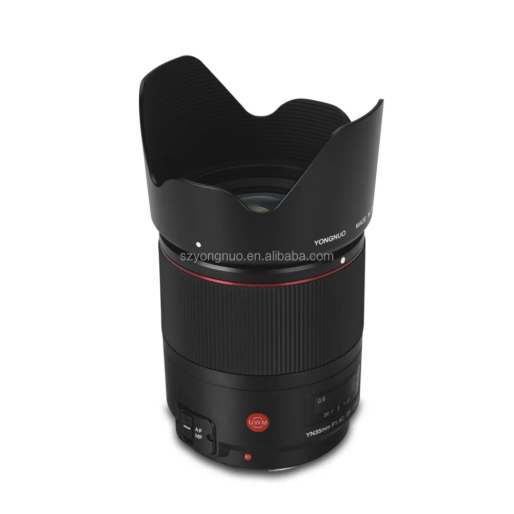 Объективы YONGNUO для камеры с автофокусом и апертурой YN 35 мм F1.4C DF