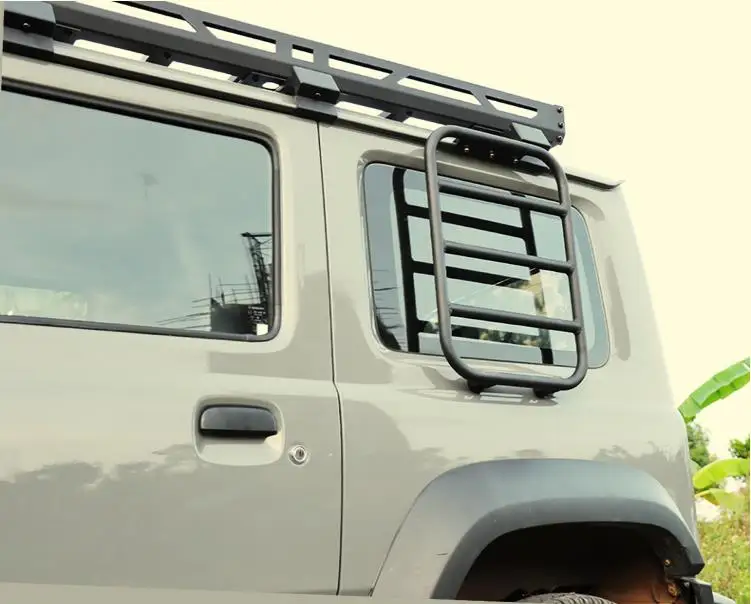 スズキ ジムニー 19+ JB74 JB64用 アルミ合金製 サイド ラダー 4x4