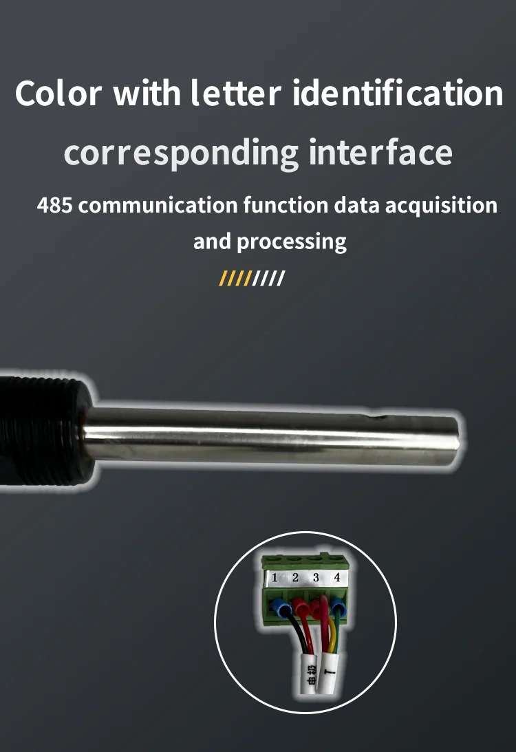 Ec Conductivity Sensor Rs485 Online Conductivity Probe 420ma