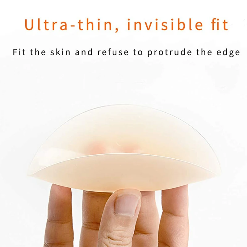 Matte Finish Invisible Adhesive Bra Waterproof Silicone Tits Cover Premium Silicone Reusable Nipple Covers