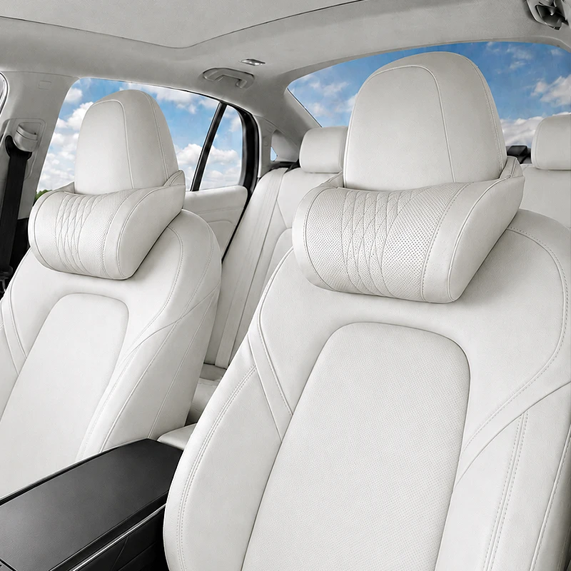 Car Seat Neck Rest Support Pillow Oem Manufacturer Memory Foam Neck Cushion Car Headrest for Tesla Car Model 3 X S Y Seat