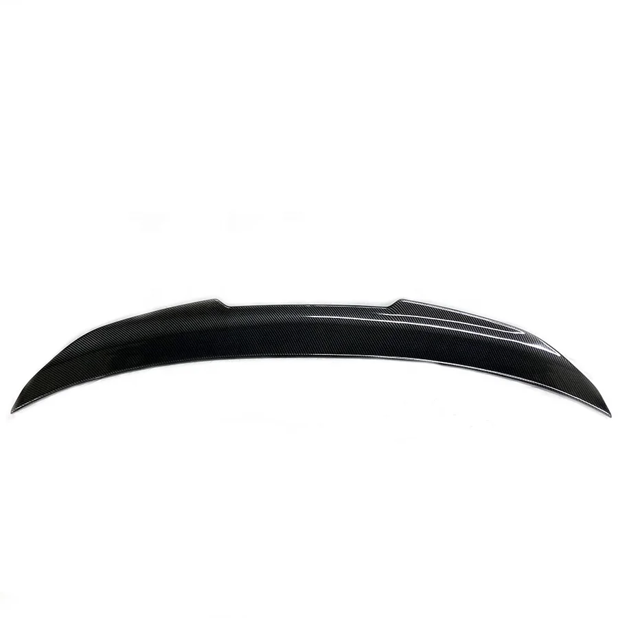 For BMW 4 Series F33 PSM Style Carbon Look ABS Car Rear Trunk Spoiler Wing Lip Tiypeor
