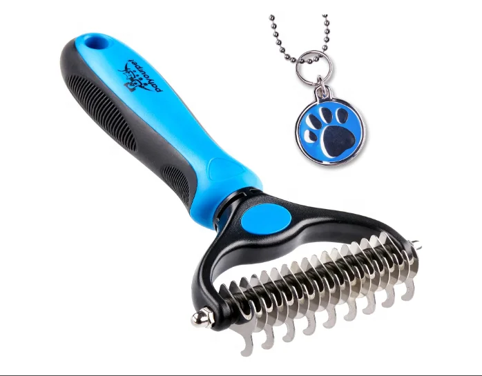 dog grooming rake tool