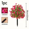rose rouge