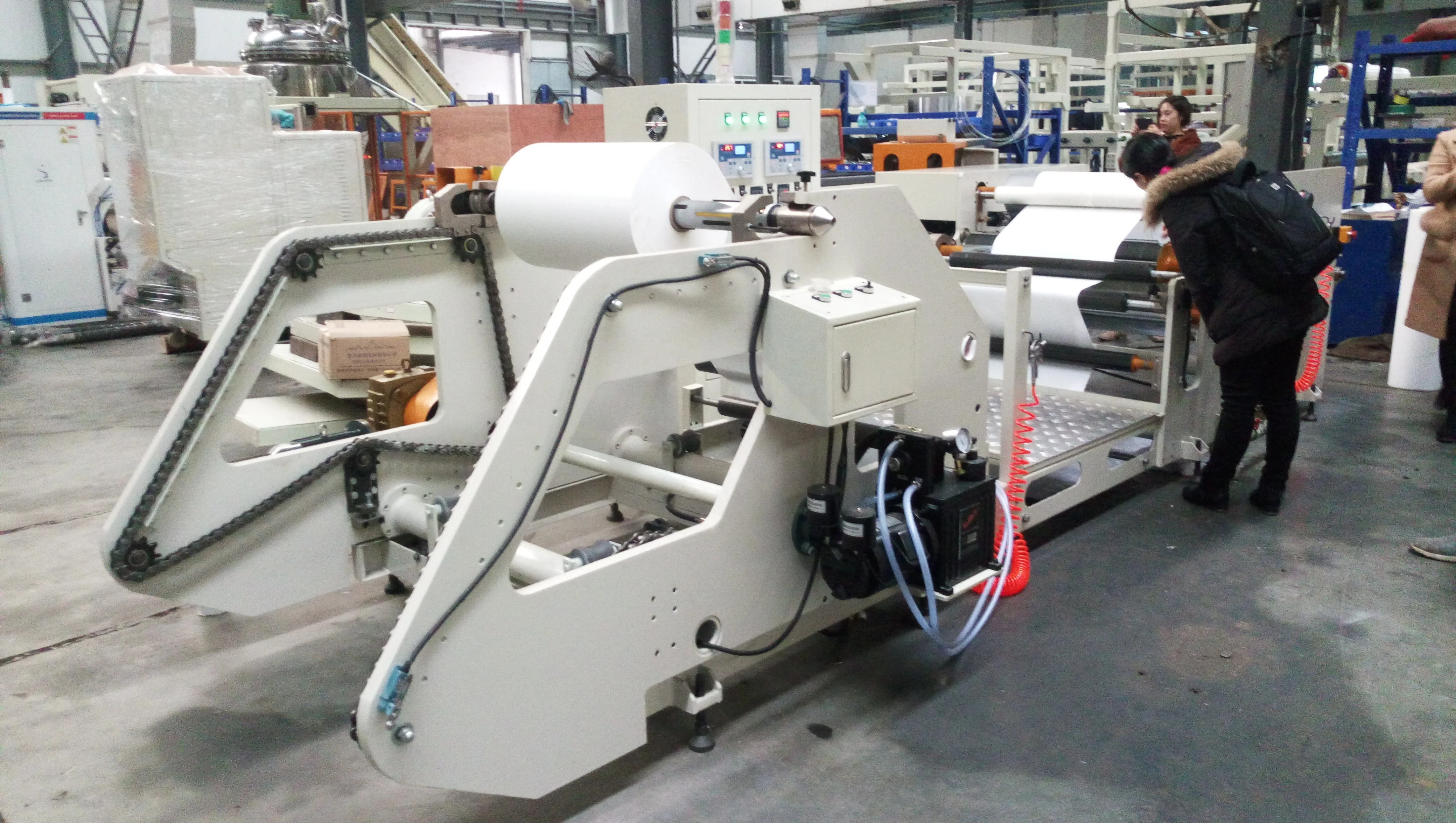 Food Packaging Material Making Paper Wax Coating Machine