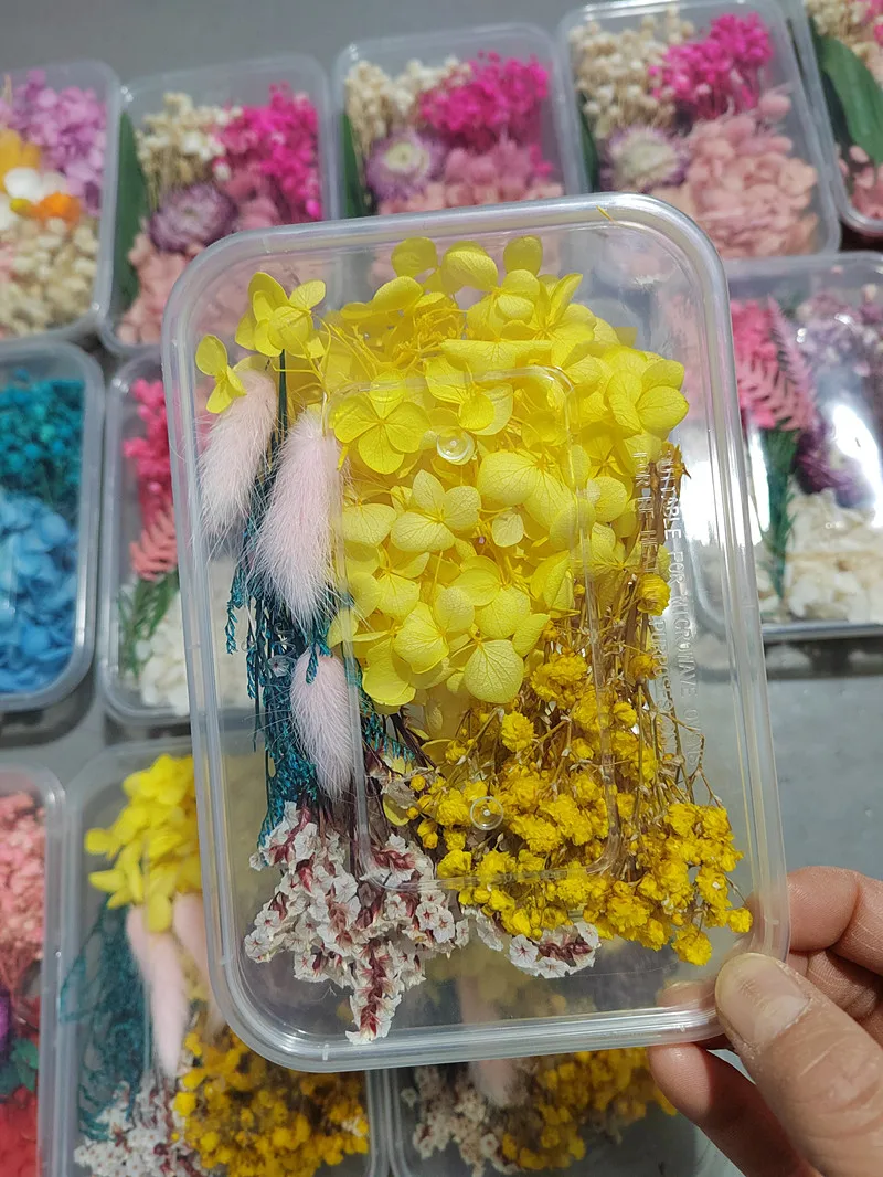 Factory Supply Dry Flowers Aromatherapy Candle Diy Materials Real