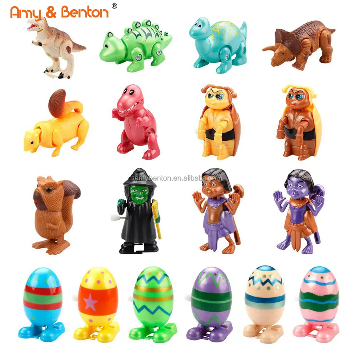 Fun Little Toys Wind up Animals Bulk Flipping Walking Jumping Clockwork Toy  Wind-up Classic Toys