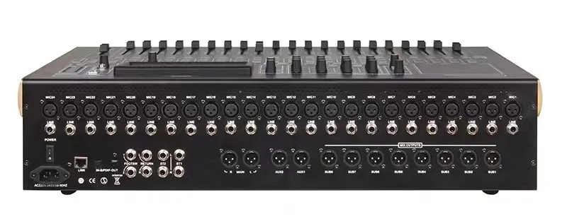 12ch 16CH 20CH 24CH 32CH Professional Digital Audio DJ Digital Mixer with Touch Screen Mixing Console