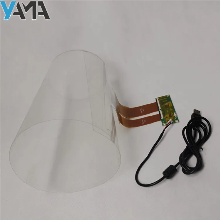 USB Interactive Multi Capacitive Touch Foil Transparent Soft Projected Android Linux OS Glass for Business Use New Product