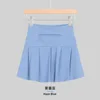 Short skirt haze blue