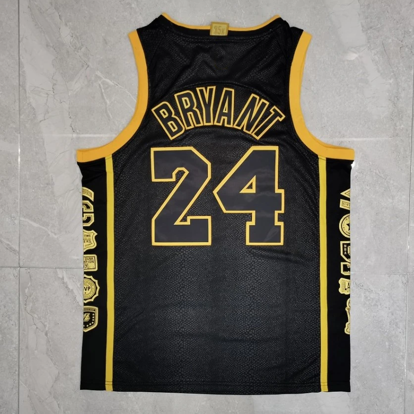 kobe bryant jersey black 8 24