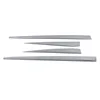 Door edge strip - glossy - stainless steel