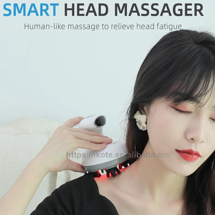 Factory Wholesale Ems Scalp Head Massage Electric Handheld Massager