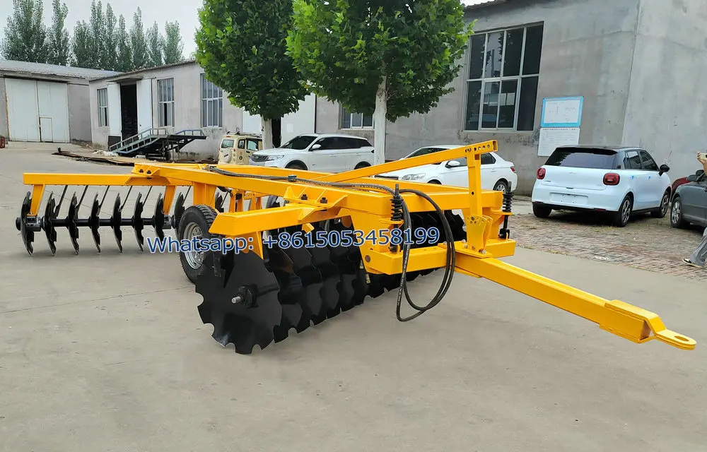 Agriculture machinery heavy hydraulic 24 disc harrow for tractor