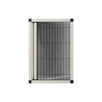 Mesh Folding Screen Window Aluminum Alloy Frame Sliding Window Door for Home Ventilation Anti-Mosquito Foldable Window Screen