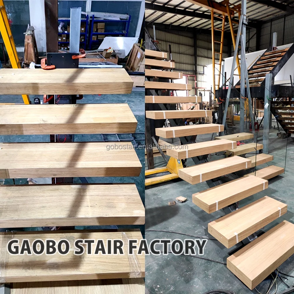 Gaobo Factory Metal Staircase Stainless Steel Handrail Prefabricated ...