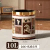 10L Patchwork Horse Style Chinese Design with Gold Ring
