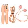 Cuerda de saltar rosa + Empuñadura + Cuerda larga + Pelota pequeña