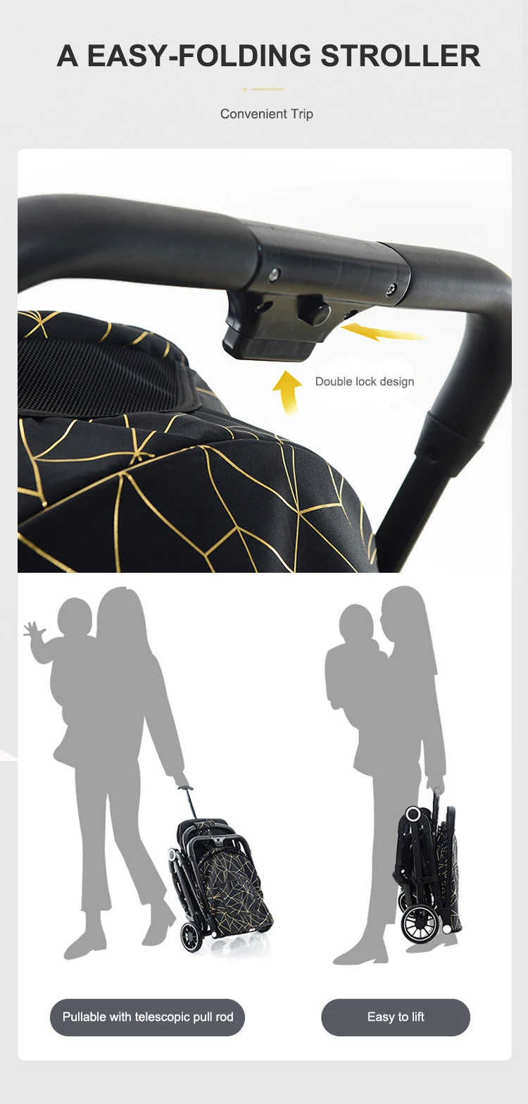 En1888 Approved Wholesale Custom Baby Carriage High Quality Lightweight