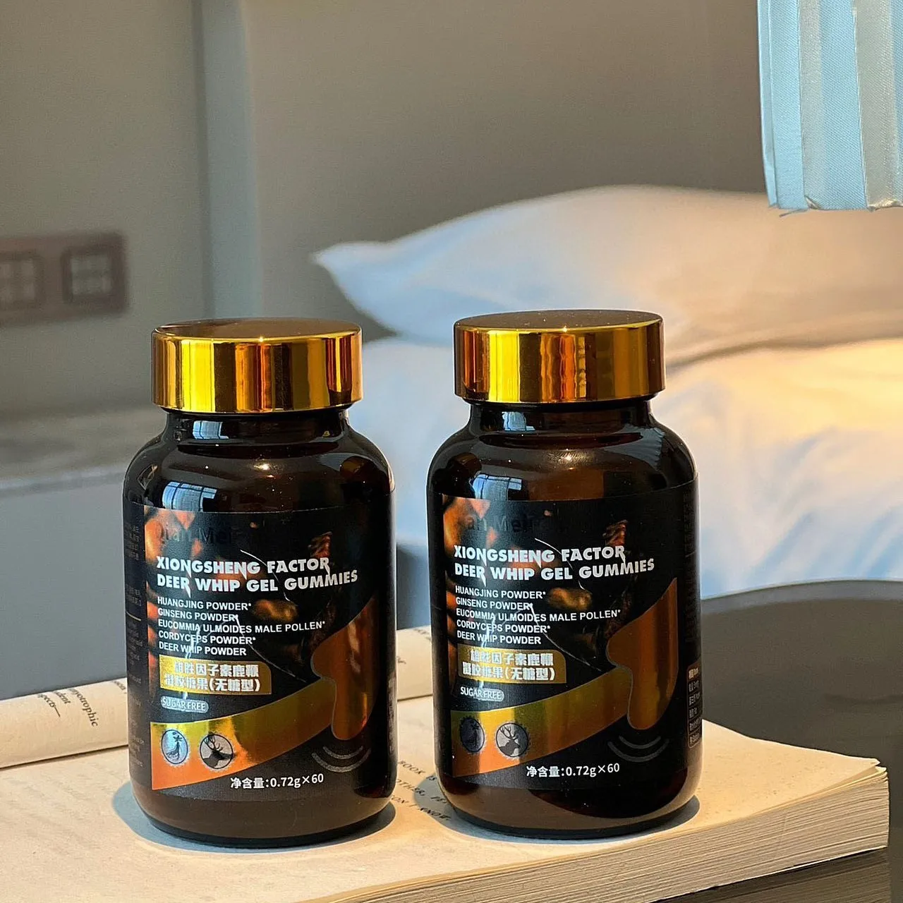 Enhance Libido Naturally African Maca Pills for Men with Epimedium Extract Powder