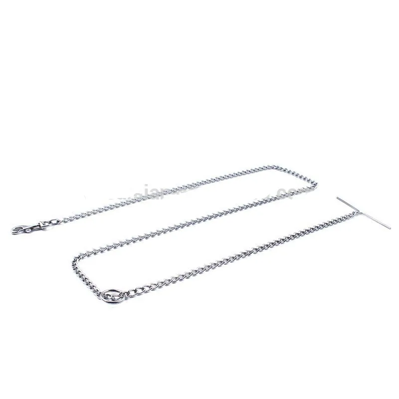 Kingtale Heavy Duty Strong Metal Steel Dog Chain Leash For Walking