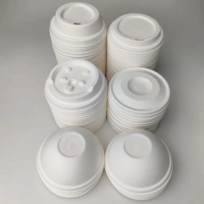 Cardboard 16oz Eco 6oz Lid For Biodegradable Paper Coffee Cup