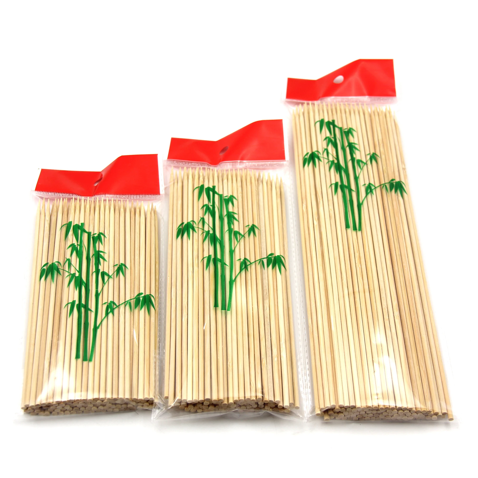 Luxshiny Lot De 100 Brochettes à Cocktail En Bois Jetables Pour