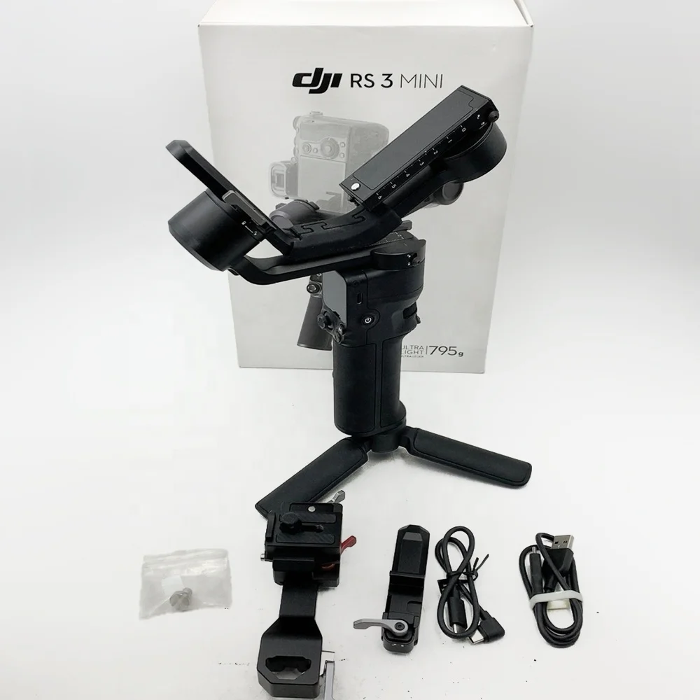 DJI RS3 mini スタビライザー DJI RS 3 Miniカメラスタビライザー 軽量3軸支持 A7+24-70mm F2.8 GM