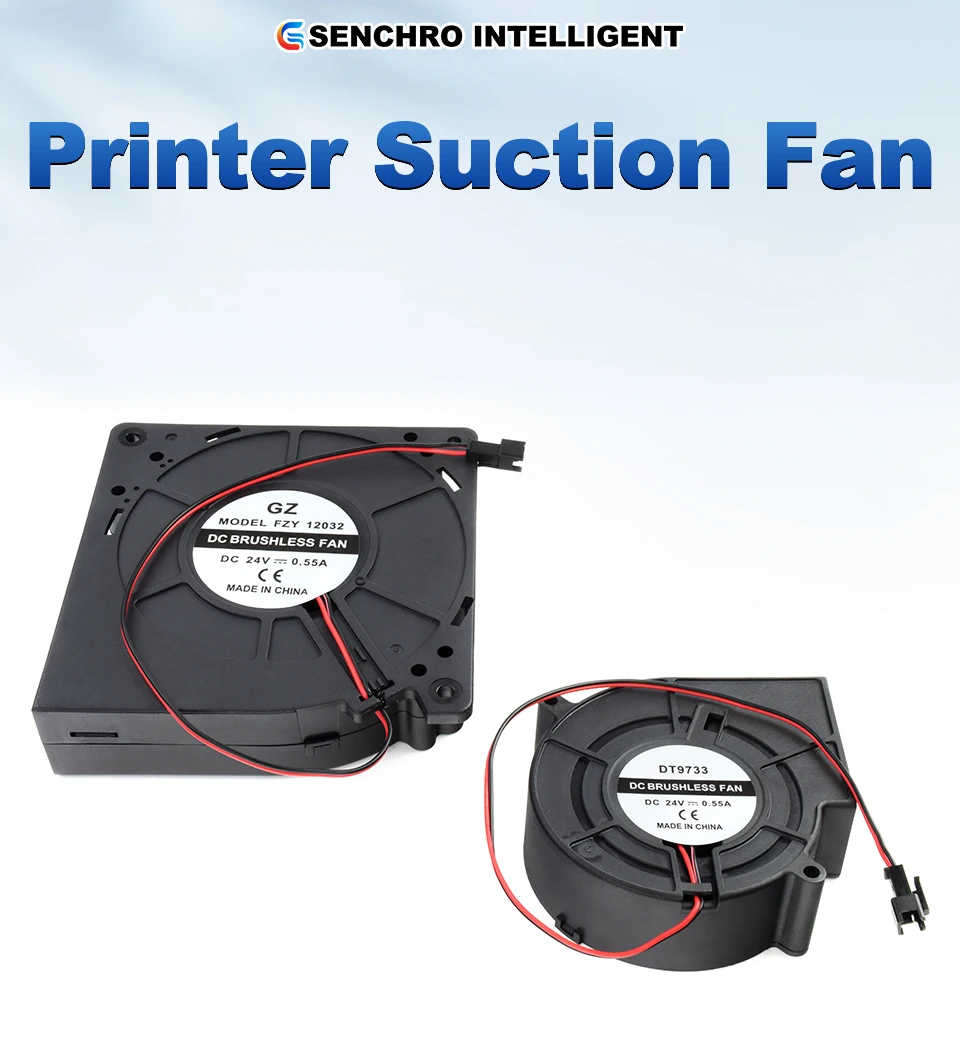 Centrifugal Blower, 97x97x33mm, 9733, 24V, Brushless - detail 2