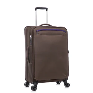 Wholesale High Quality Roller 20" 24" 210D Nylon Luggage Soft Fabric Trolley Travel Bags Suitcases Luggages