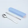 Conjunto de dos piezas Smiley (Caja azul nórdico)