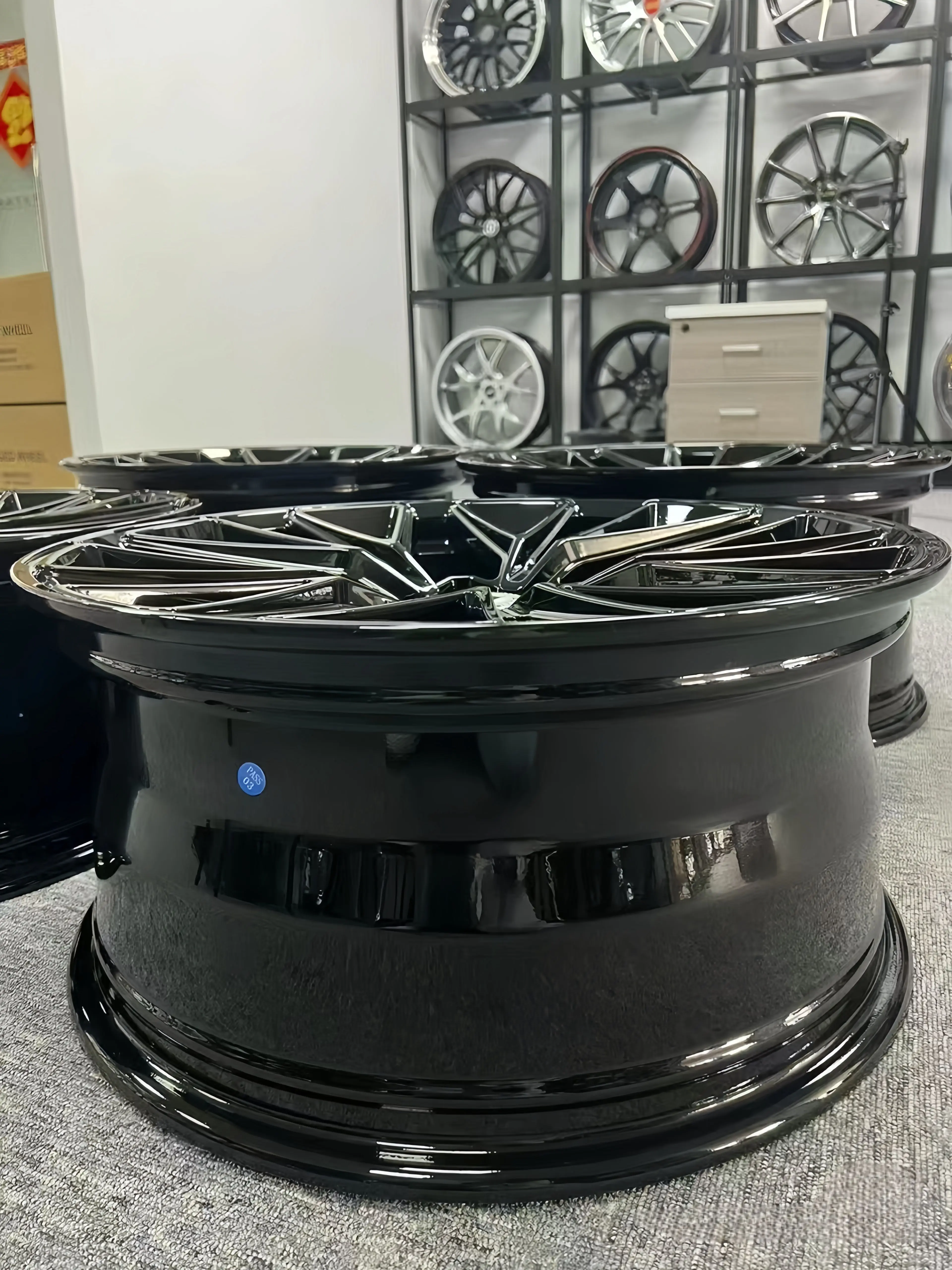 XINLAI 1-Piece Deep Concave Forged Racing Car Wheel Hot Sale 5x120 5x112 5x114.3 18 19 20 21 22 Inch Polished Aluminium Alloy - Image 4
