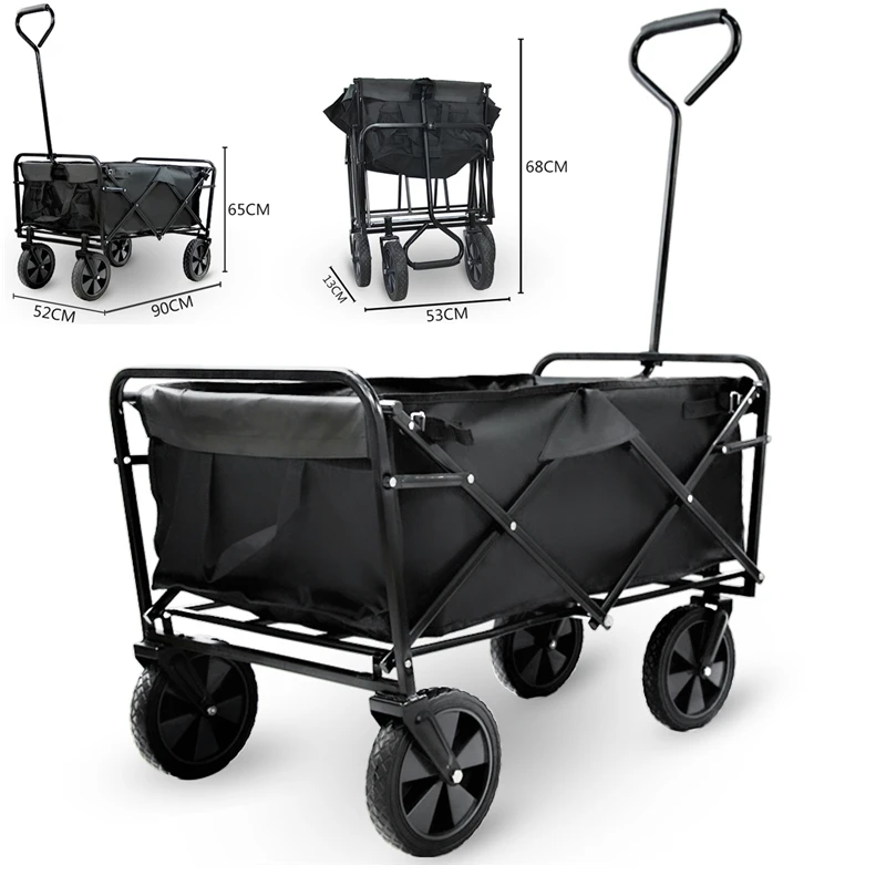 Carretilla Plegable PINOLINO 'Paxi' Con Capota, Bolsa Trasera Y Funda De Transporte – Ruedas PU, 70 Kg De Capacidad, Color Gris