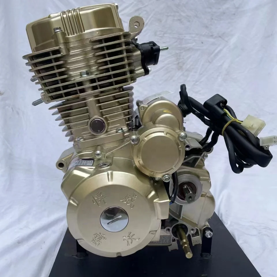 High Speed 200cc Motorcycle Engine 5 Gears Cg200 Engine Assembled Air Cooling Buy Cg200
