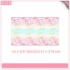 pink tablecloth