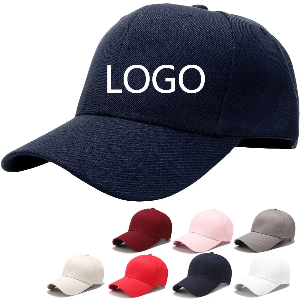 Модные мужские индивидуализированные шапки папы без рисунка, мужские топы с логотипом на заказ
