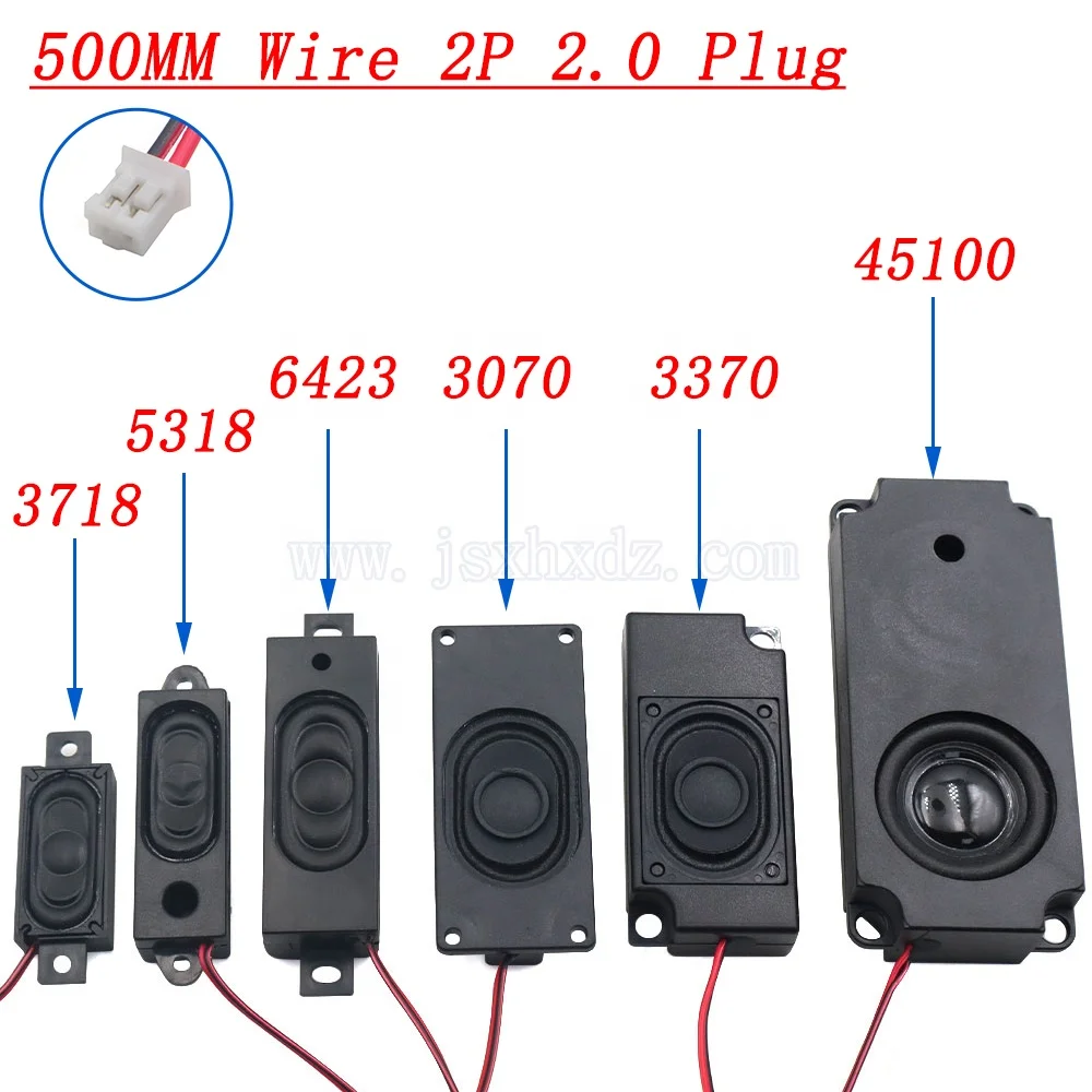 5318ホーンスピーカー1635ボックス空洞4オーム8ohm 2wスピーカーノート