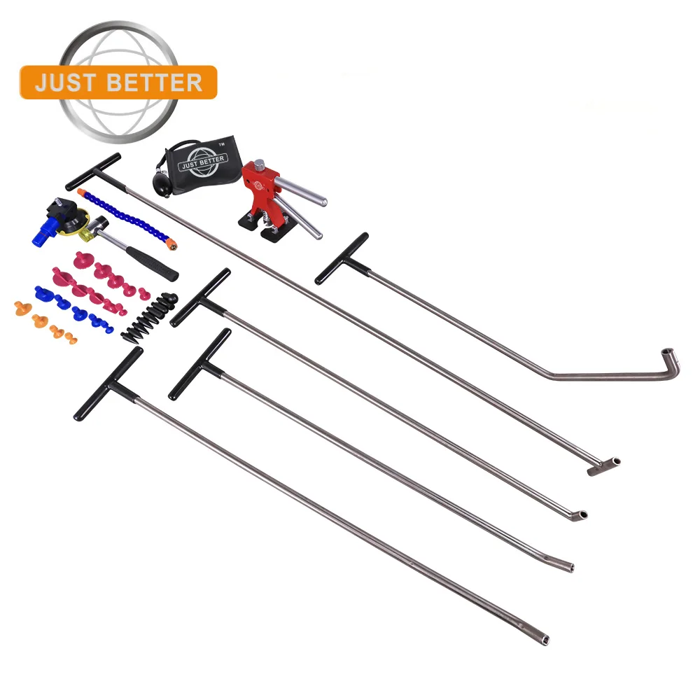 Paintless Dent Repair Rod Kit Auto Dent Removal Tools Pullout Tools 