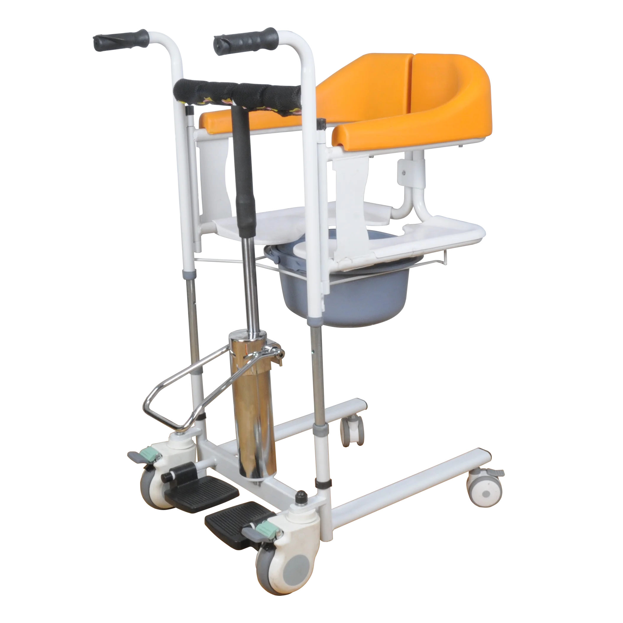 Patient Transfer Lift Mobile Commode Chair Movable Show Chair Buy