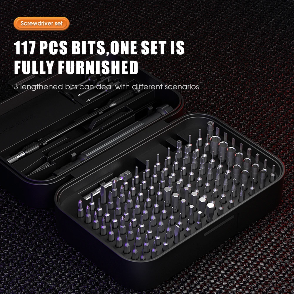 Kingsdun Screwdriver Set 150 in 1 Portable Precision Screwdriver Tool Set Professional Mobile Phone Repairing Tools